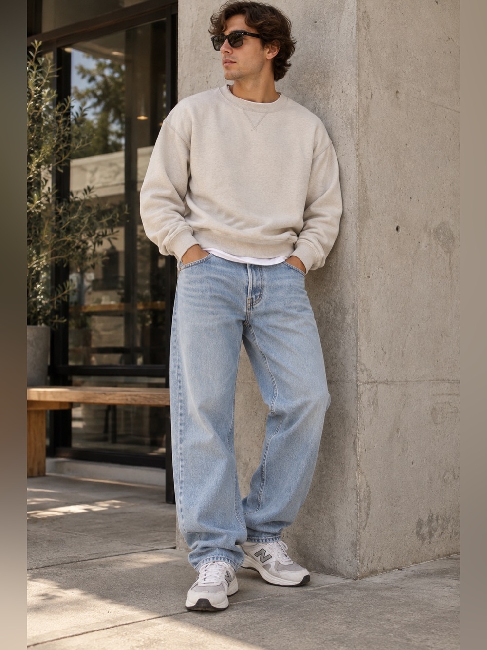 Levi’s 550 Vintage Y2K Relaxed Fit Light Wash Men’s Denim Jeans